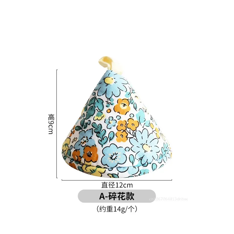 Cloth Cotton Quilted Triangle Pot Hat Anti-Scalding Heat Insulation Pot Hat Cover Kitchen Casserole Iron Pot Handle Gloves