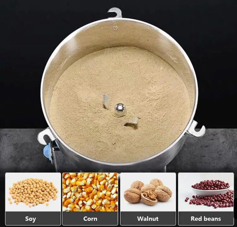 220V 3500G Commercial Grinding Machine Beans Spices Herb Nuts Grain Milling machine