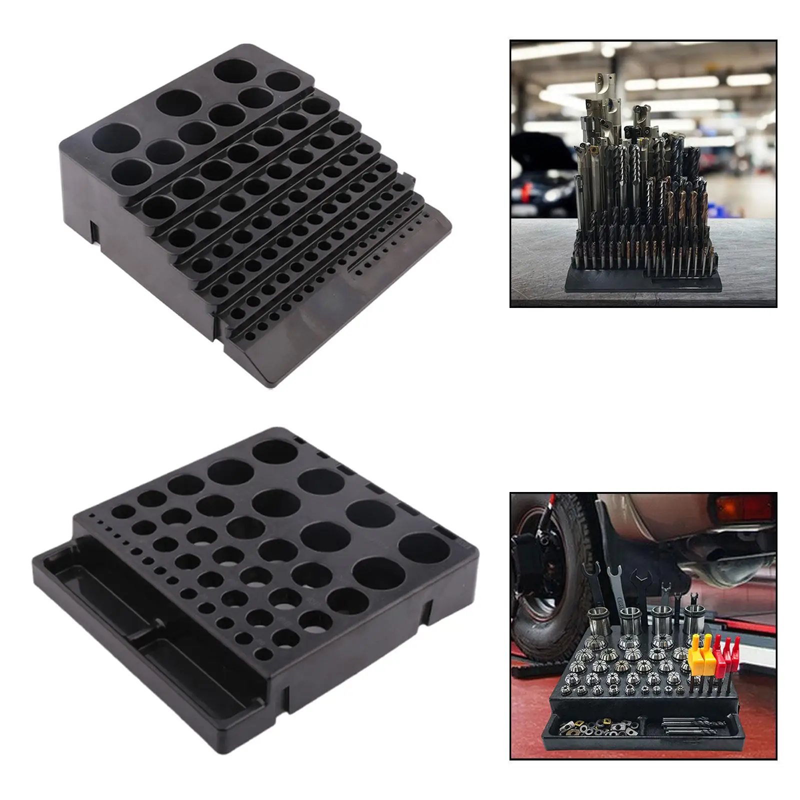 Milling Cutter Storage Box Tools Packaging Multifunctional for Woodworking