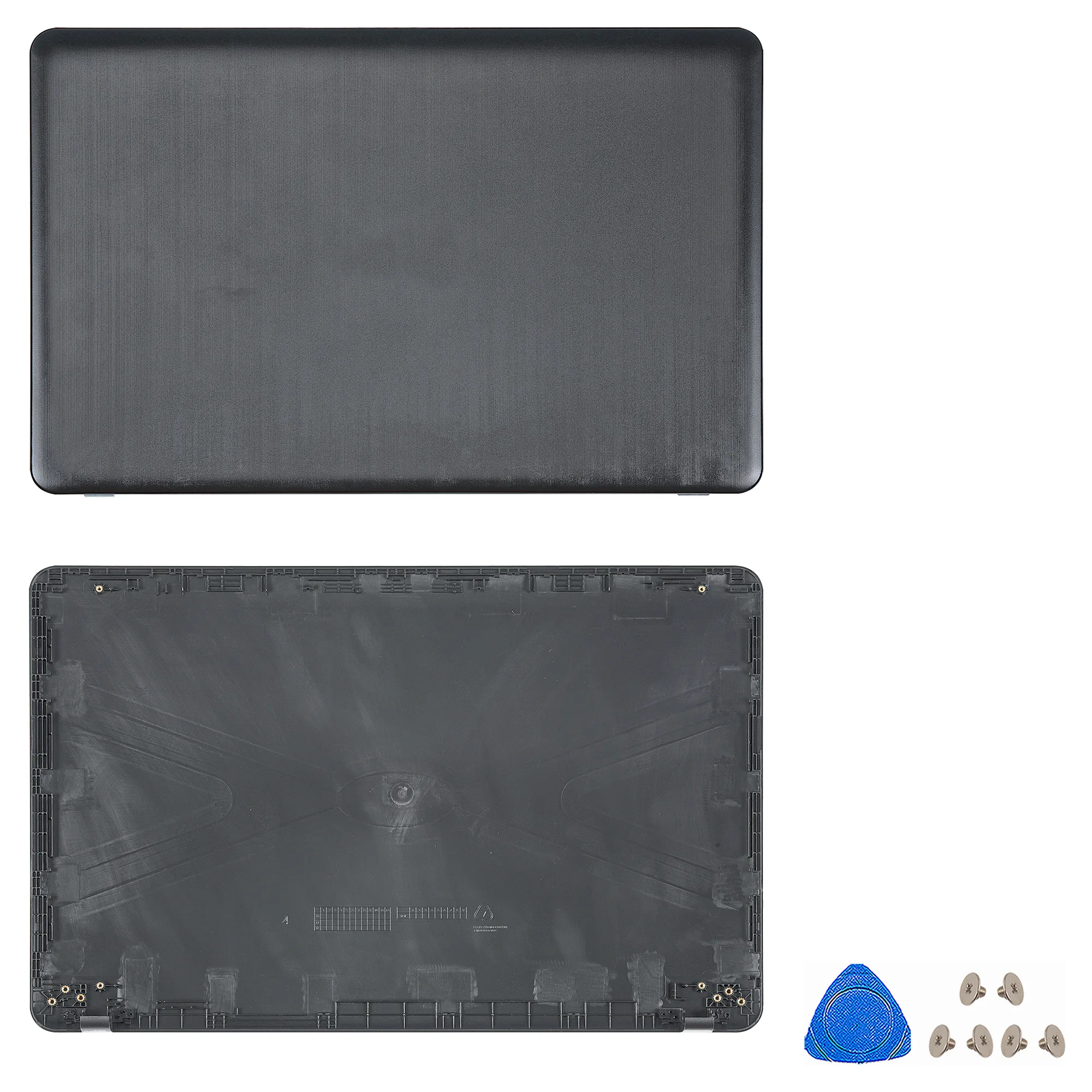 New For ASUS X541 X541U R541 X540 R540 A540 VM592 VM520U LCD Back Cover Front Bezel Hinges Laptop Parts Replace Black Silver