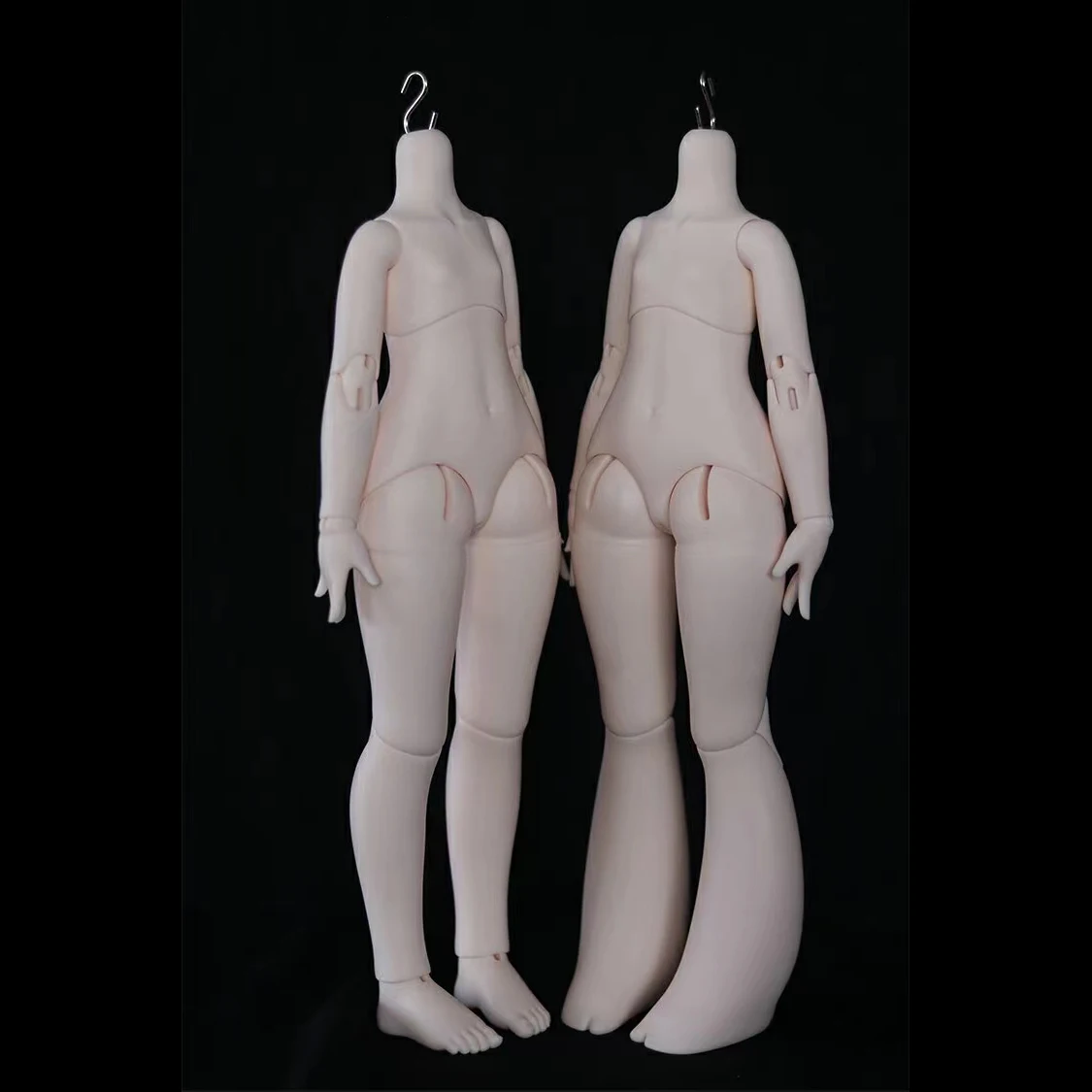 New 1/4 BJD Doll Body Anime Resin Material DIY Doll Body No Makeup Body For 1/4 BJD Doll