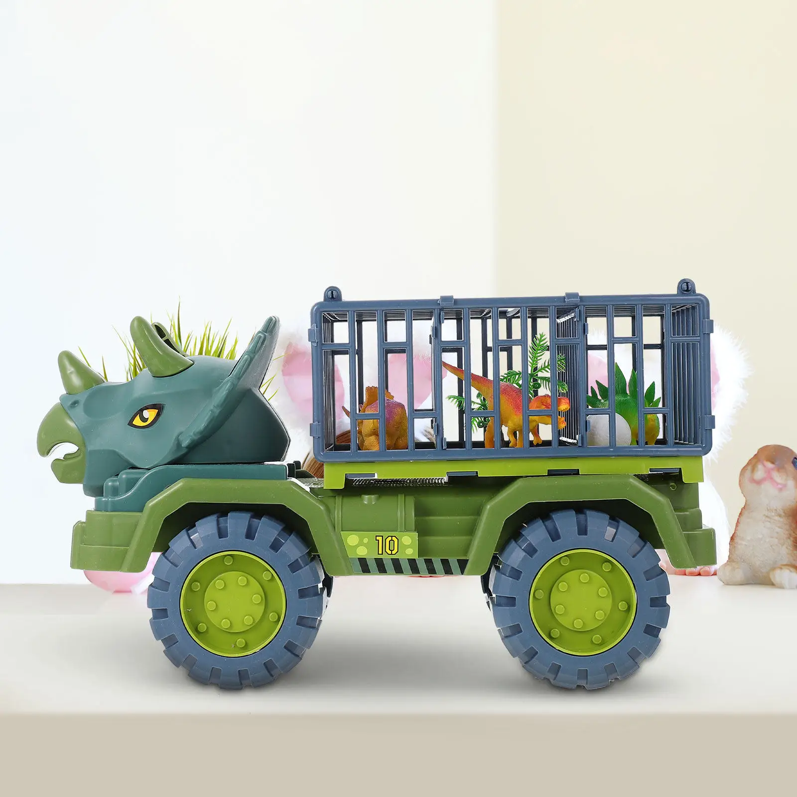 

Pull Back Cars Dinosaur Pull-Back Dinosaurs for Kids Inertia Drive Toy Plaything Children Miniature Vehicles Toys