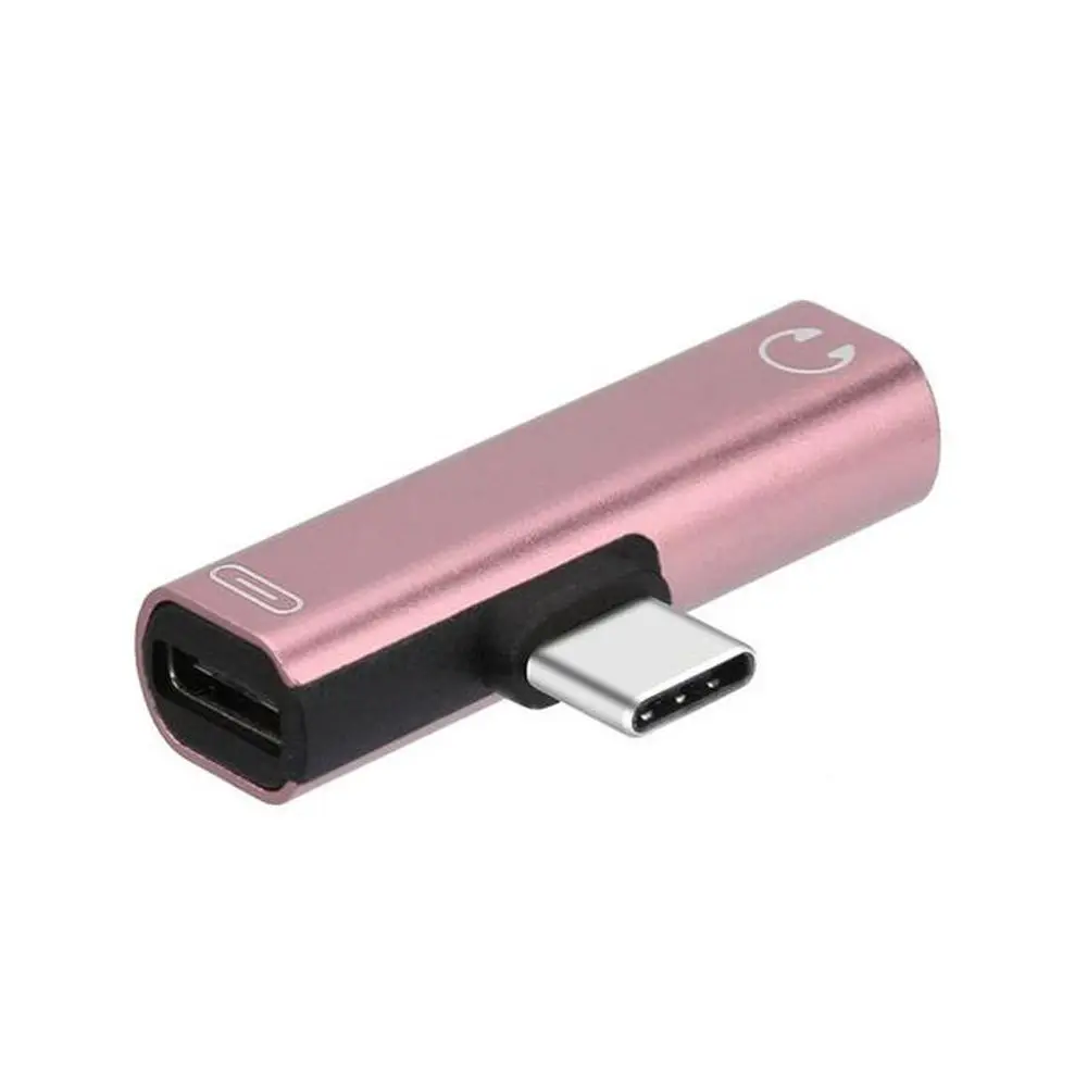 

Type C Earphone Adapter 3.5mm Jack Audio Cable USB Type C Adapter USB-C Charging Adapter Audio Headphone Adapter Audio Adapter