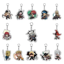 Hot Game Gift Guilty Gear SOL·BADGUY Ky·Kiske May Cosplay Figures Acrylic Keychains Cartoon Bag Decor Accessories for Fans Gifts