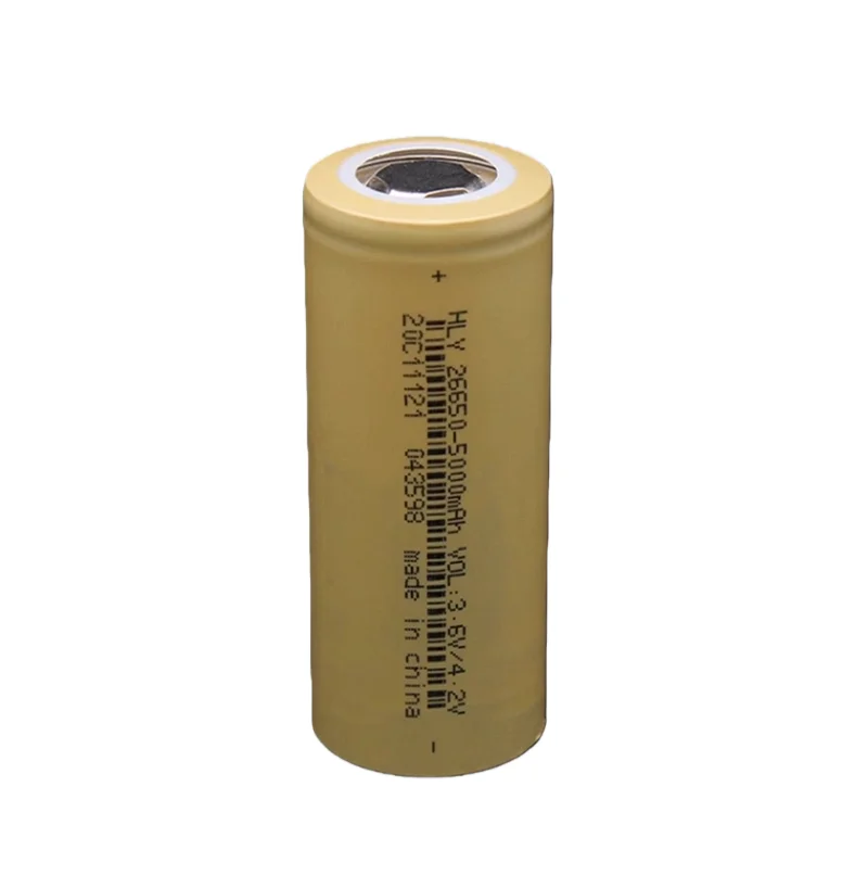 For 26650 Power Lithium Battery 3.6V Rechargeable 3C Power Battery 5000mAh High-Capacity High-Intensity Flashlight
