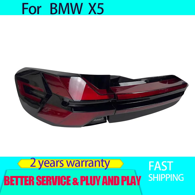 Car Styling for 2019-2024 BMW X5 taillight G05 modified LED driving light flowing turn signal brake light