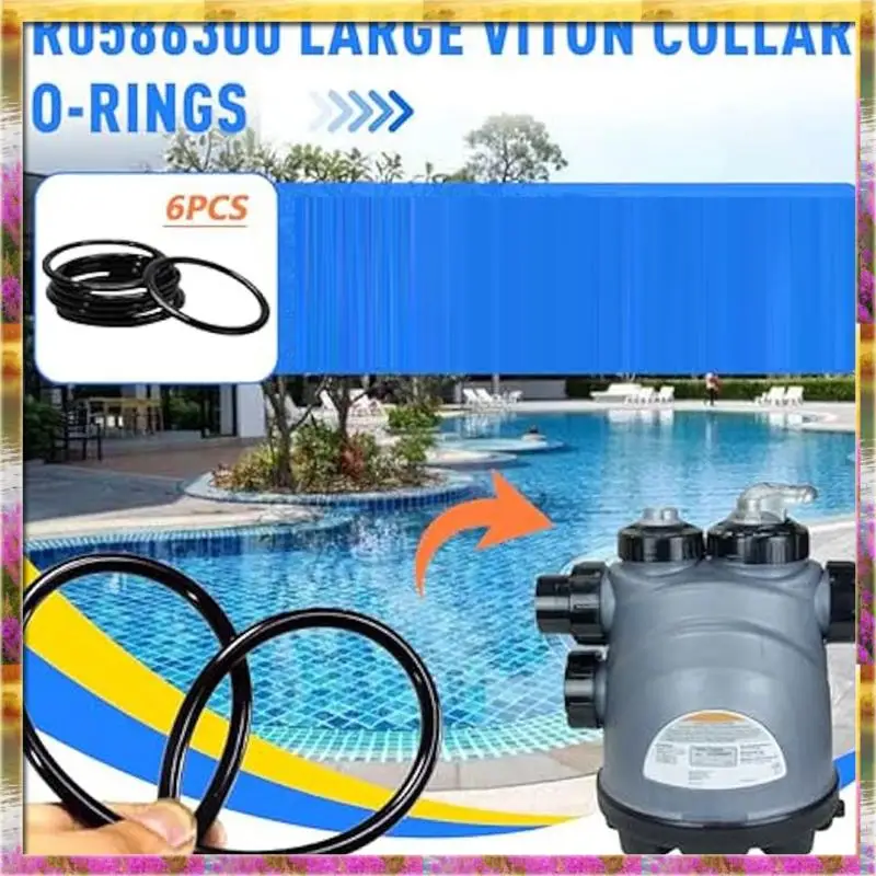 أغسطس لـ Zodiac Nature 2 Fusion، Fusion Soft، In-Ground، رؤية داخلية متوافقة مع 6 قطع R0586300 ياقة كبيرة O-Rin