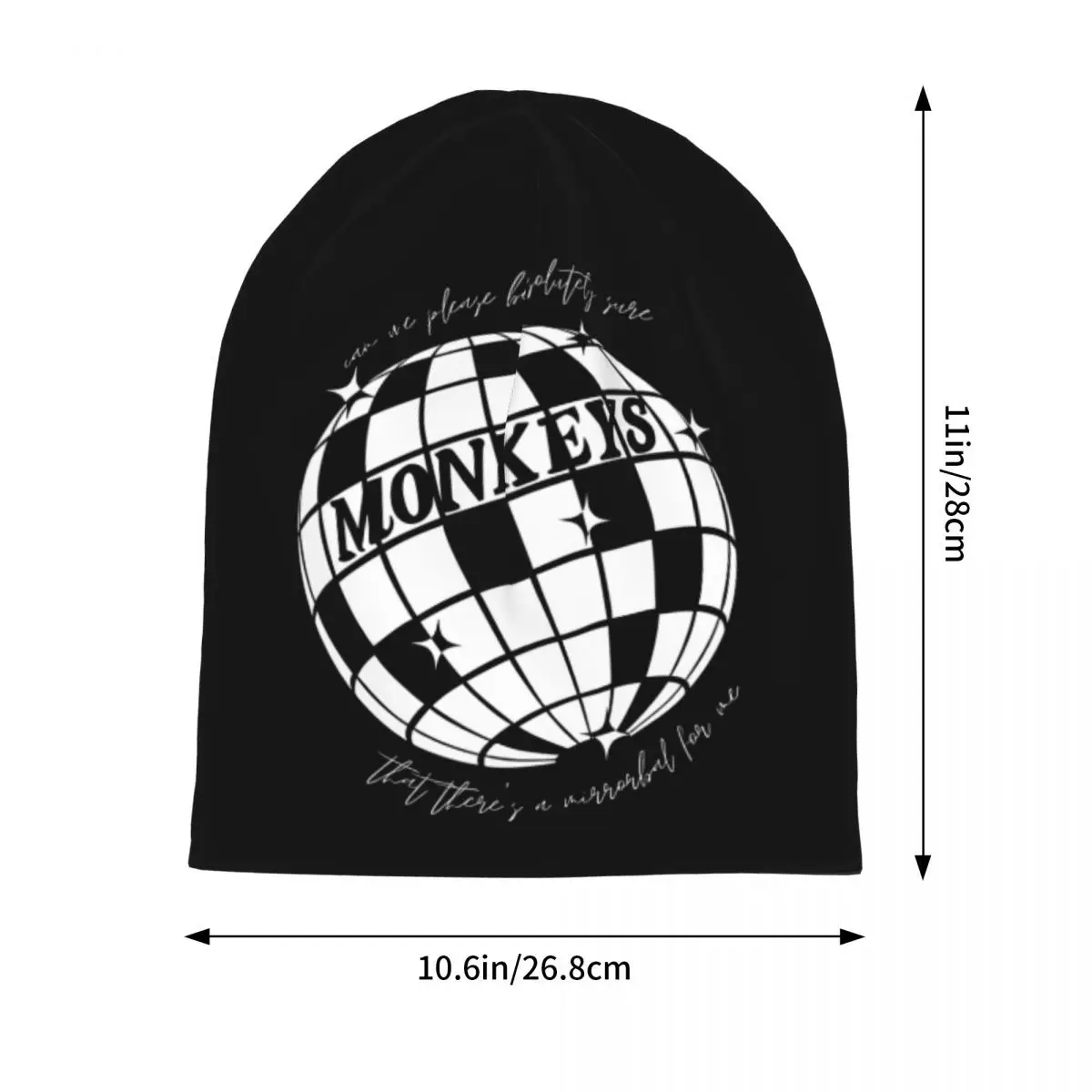 Rock Music Album Band Skullies Beanies Hats Arctic Monkeys Fashion Unisex Outdoor Caps Warm Dual-use Bonnet Hats