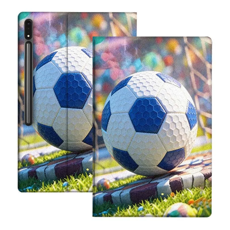 

Football Art Moon Popular Gift For Samsung Galaxy Tab S10 S9 S8 S7 FE Lite Soft Flexible Support Tablet Case