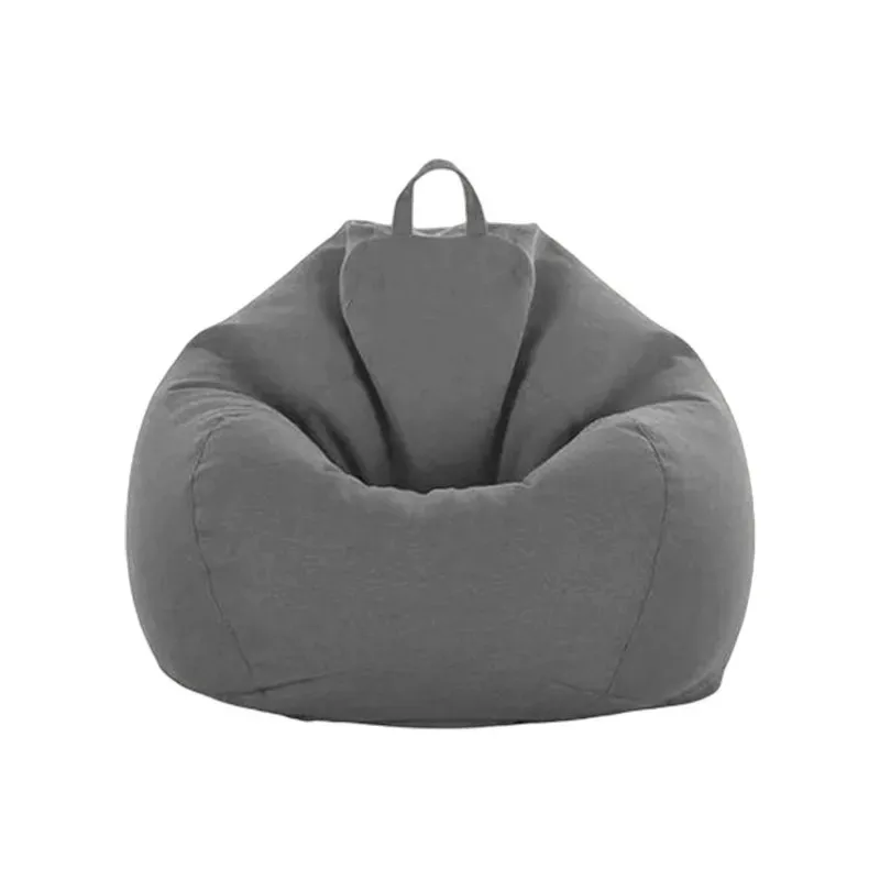 Solid Color Cotton Sofa Cover Bedroom Leisure Chair Removable Washable Tatami Bean Bag Storage Without Padding Sofa Cover ZI476