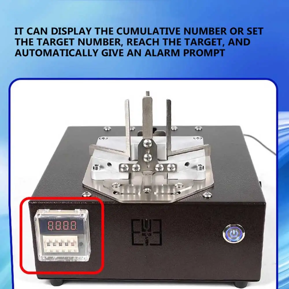 Universal Magnetic Separator Machine 0-60 times/min Round Square Electronic Separator V-shape Auto Magnet Splitting Machine
