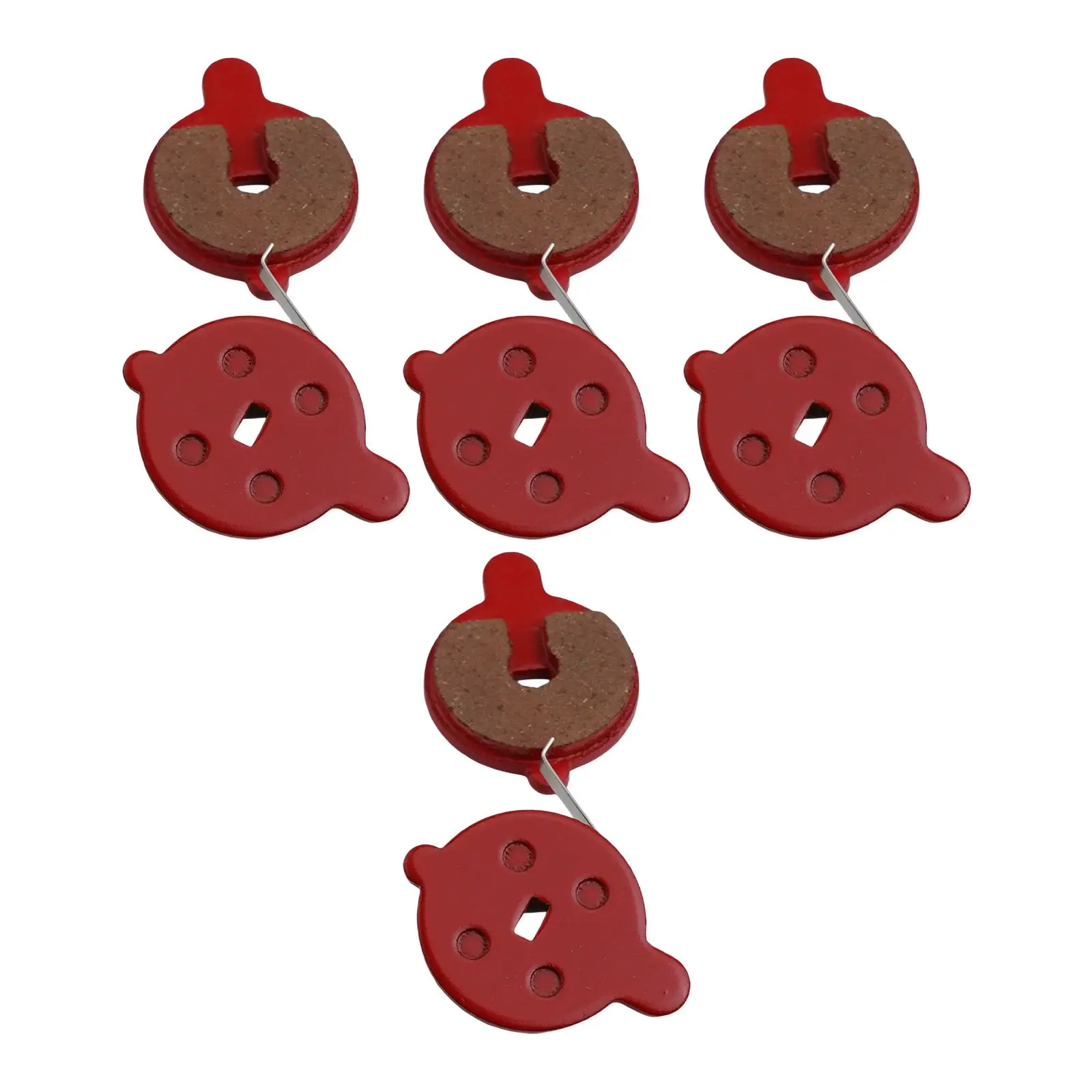 

Тормозные аксессуары Колодки для электрических скутеров Тормозные колодки из красной смолы Плавное качество торможения Удобная мощность остановки