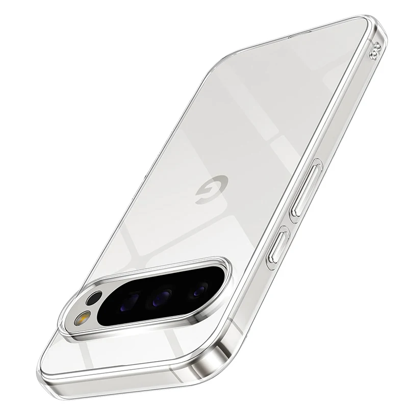 Ultra-Thin Silicone Soft Case For Google Pixel 9 9A 8 8A 7 7A 6 6A 5 5A Pro 5G Clear Cover Transparent Shockproof Shell Fundas