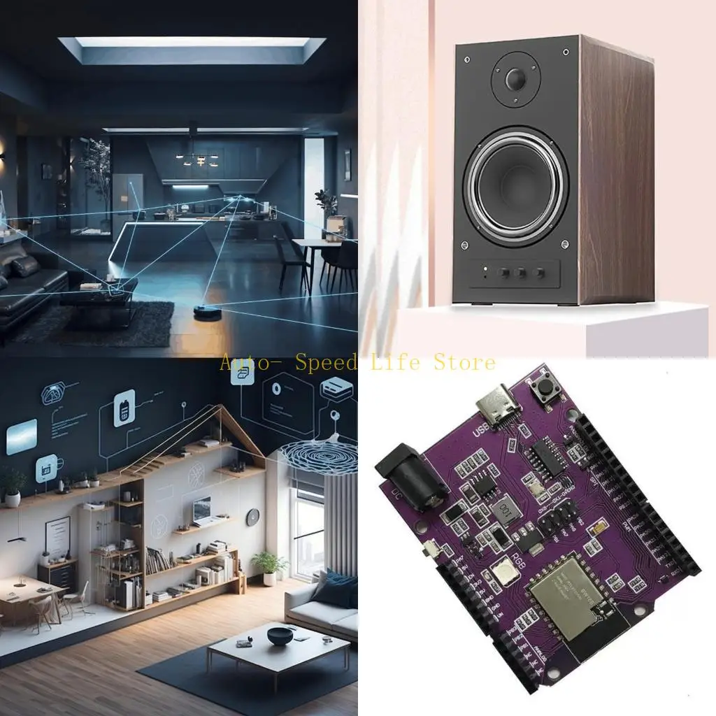 

02DA Industrial BW16 RTL8720DN WiFi Bluetooth-compatible Module Supporting MQTT