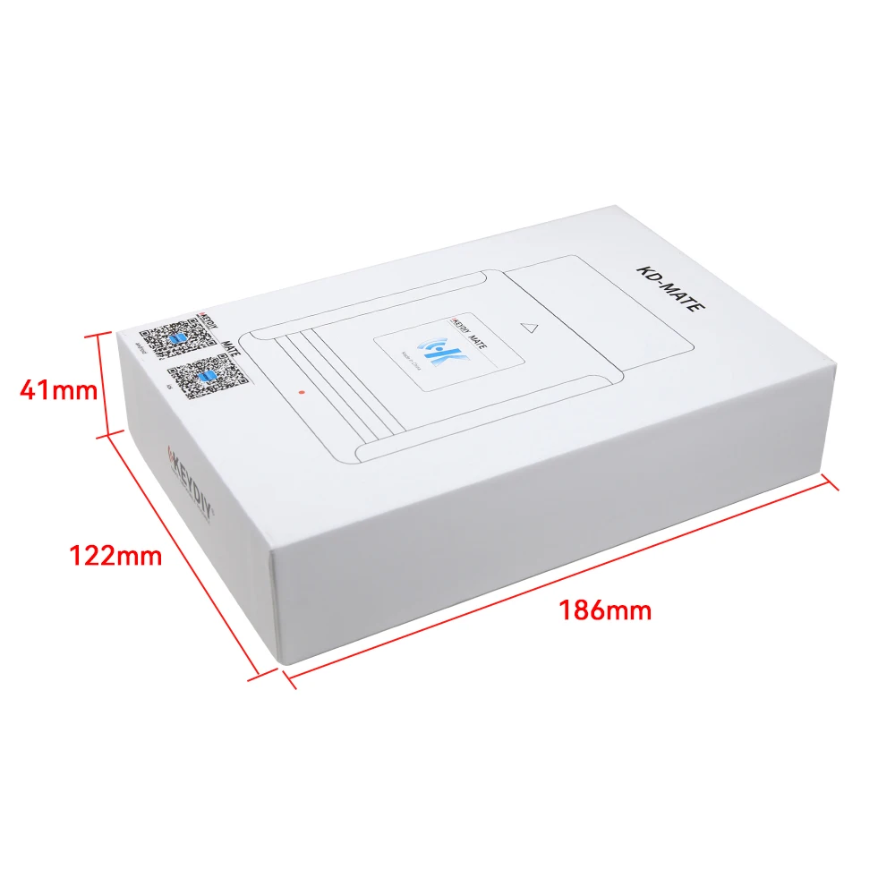 Original KEYDIY KD-MATE KD MATE Connect OBD Programmer Work With KD-X2/KD-MAX for Toyota 4A/4D/8A Smart Keys And All Key Lost