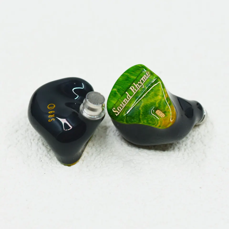 Sound Rhyme SR9 1DD+8BA Hybrid Hifi Earphones 8mm Liquid Silicone Membrane Headphone IEMs Music Monitor Studio Bass Audiophile