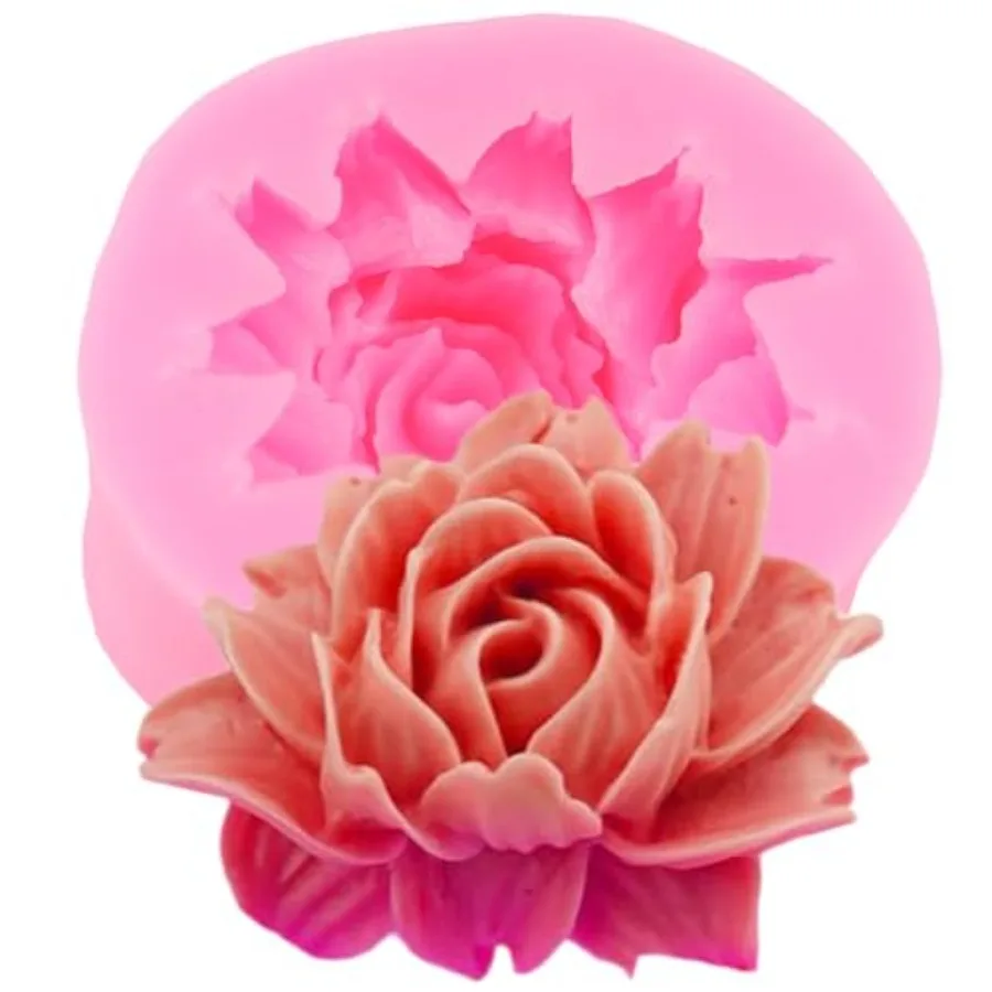 Chrysanthemum Flower Silicone Mold Flower Fondant Cake Mold For Cake Decorating Cupcake Topper Chocolate Candy Gum Paste Polyme