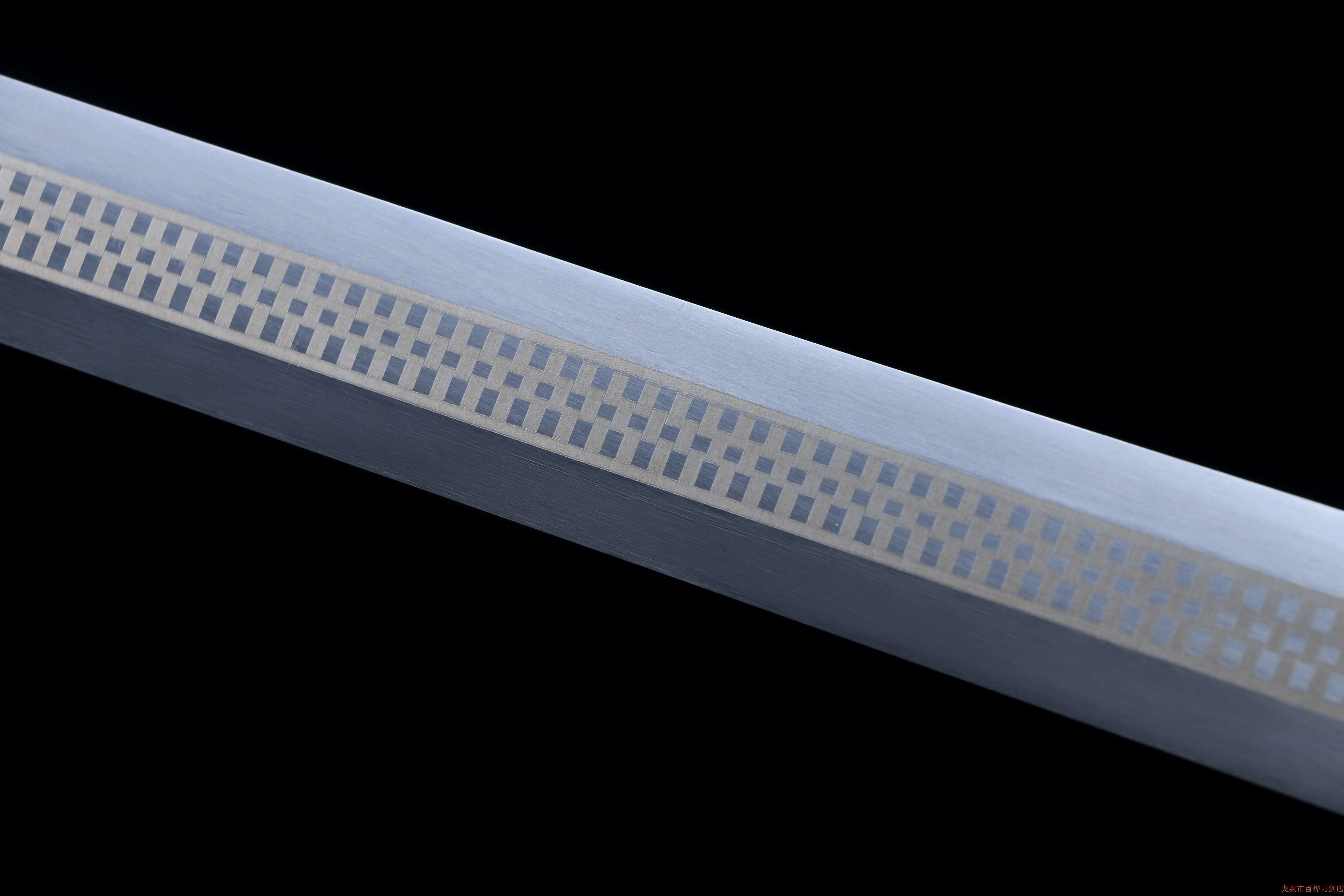 110 cm Medieval Viking monster silver-plated sword katana Battle preparation Ninja Kung Fu Martial arts full tang Manganese stee