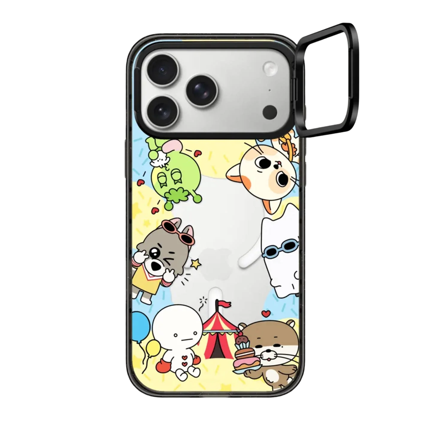 6032016 Acrylic / Mirror / Stand Magnetic Case: Compatible with IPhone 17 16 15 14 13 12 Pro Max 17 Air