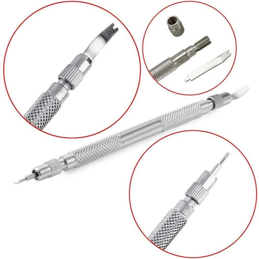Professional Silver Watch Band Remover 4 Extra Pins Watch Repair Tool Kit Bracelet Repair Tools Watchmakers Use