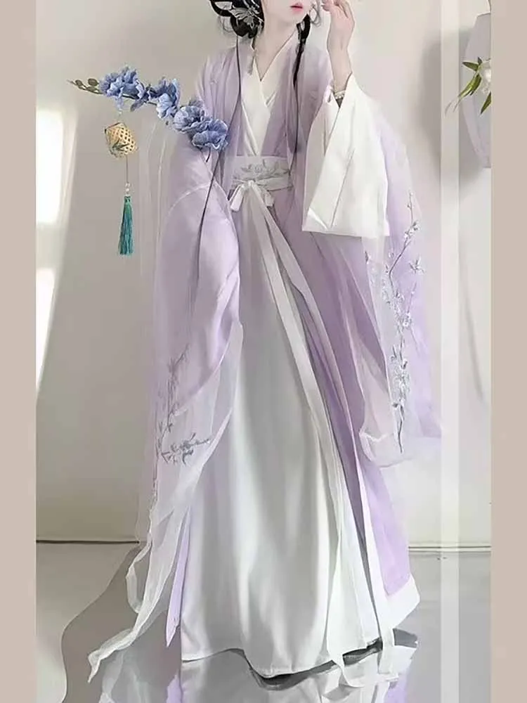 

Women Hanfu Dress Chinese Traditional Hanfu Cosplay Costume Tang Dynasty Dress Vintage Fairy Hanfu Outfits
