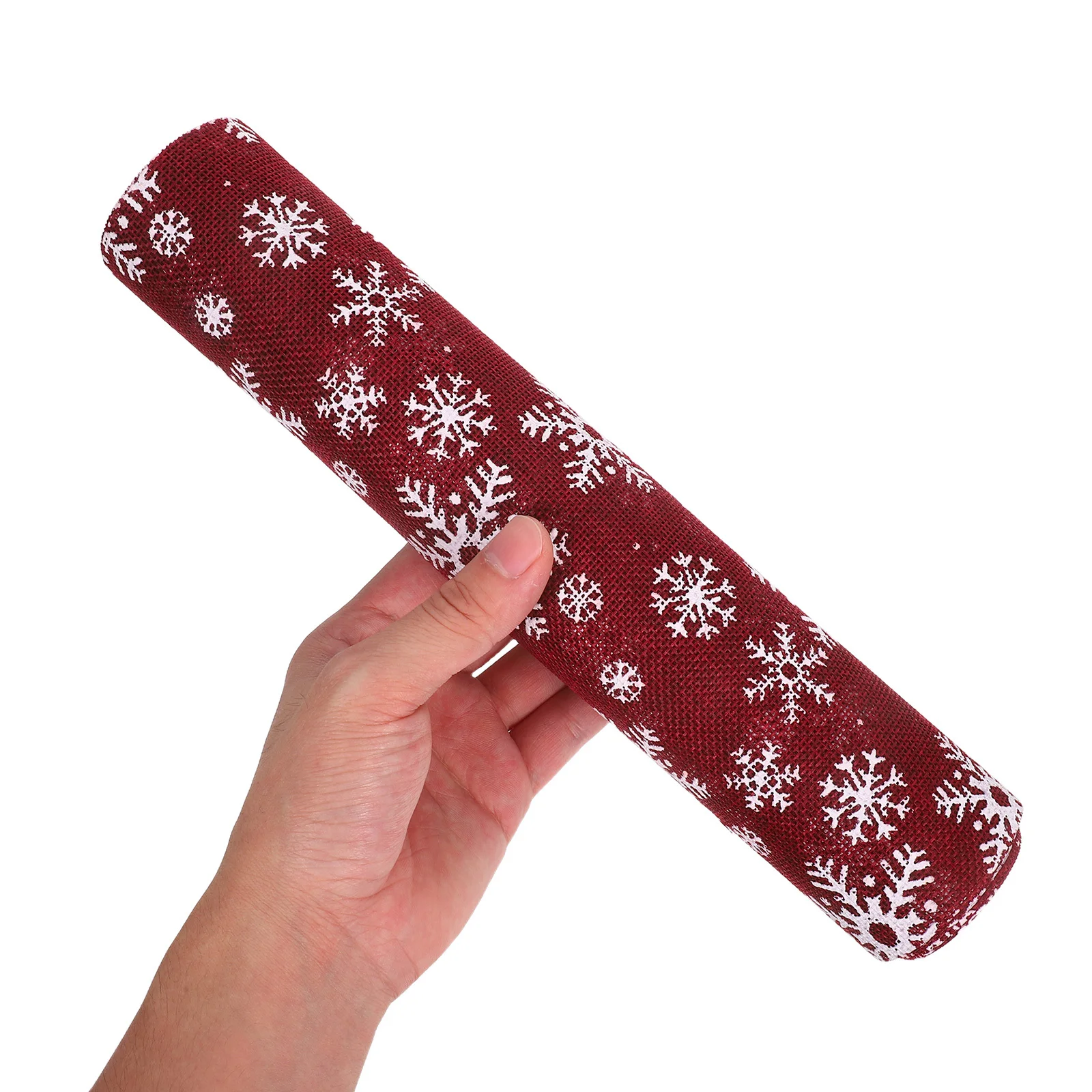 

Snowflakes Table Runner 106.11 X 11 Inch Red White Snow Pattern Christmas Holiday Party Dining Kitchen Decoration Farmhouse