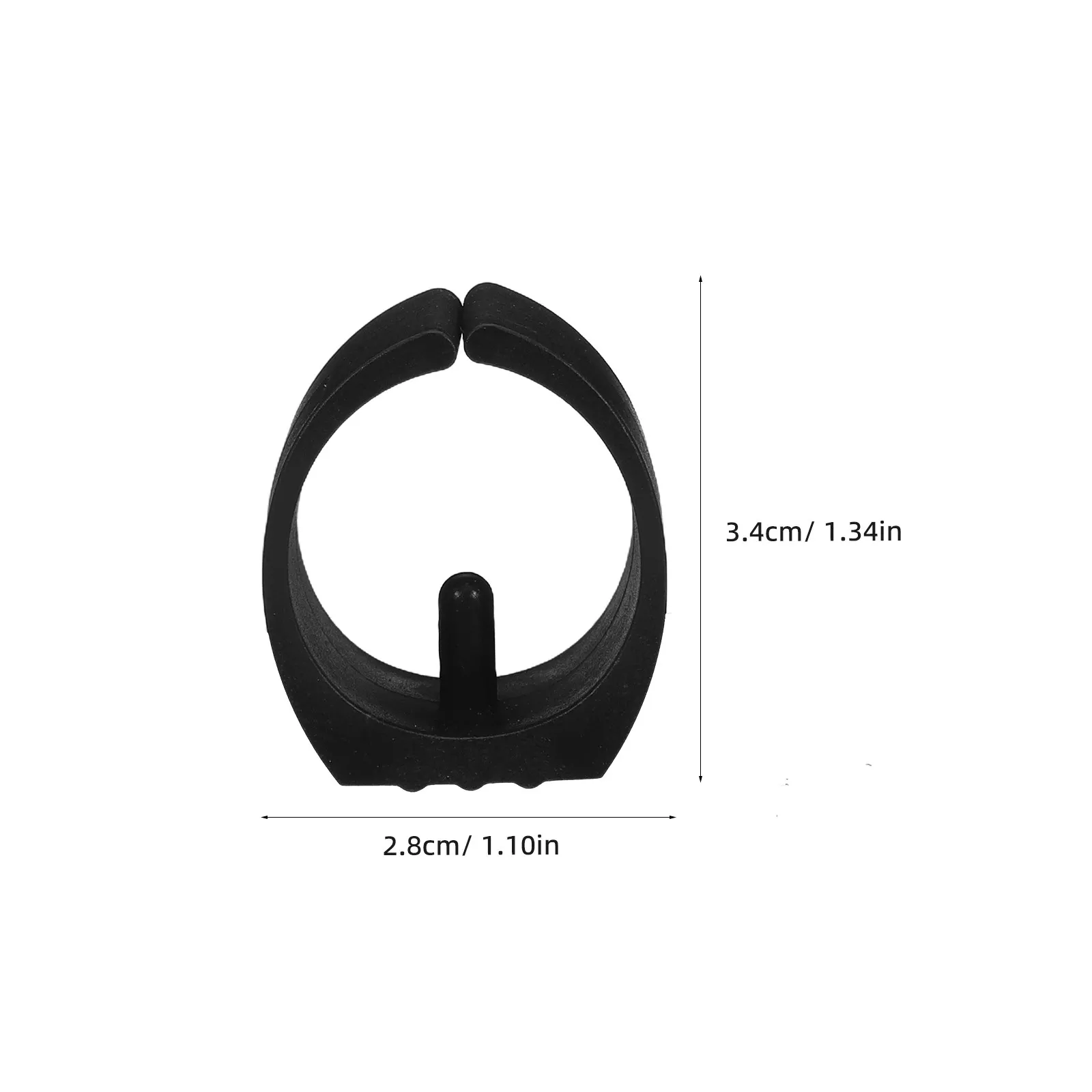 20Pcs U-Shaped Chair Foot Covers for Hardwood Floors Non-Slip Furniture Leg Protectors Clamp-on Chair Legs Pads Indoor Outdoor