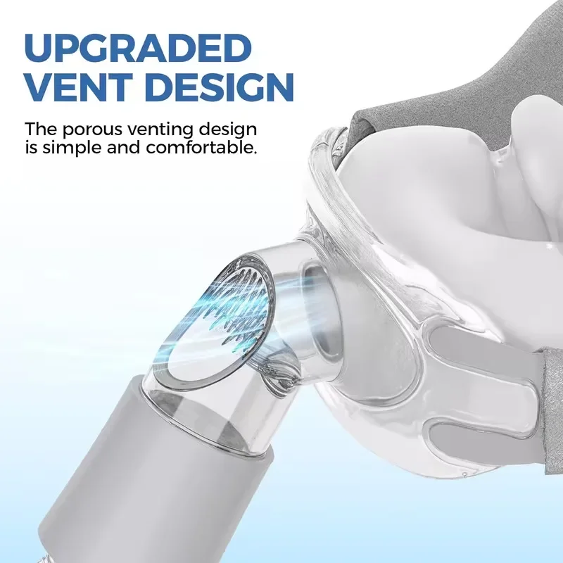 Original AirFit P10 CPAP Nasal Pillow Mask Complete Headrest Tube S/M/L Nasal Pillow for Sleep Apnea Snoring Prevention