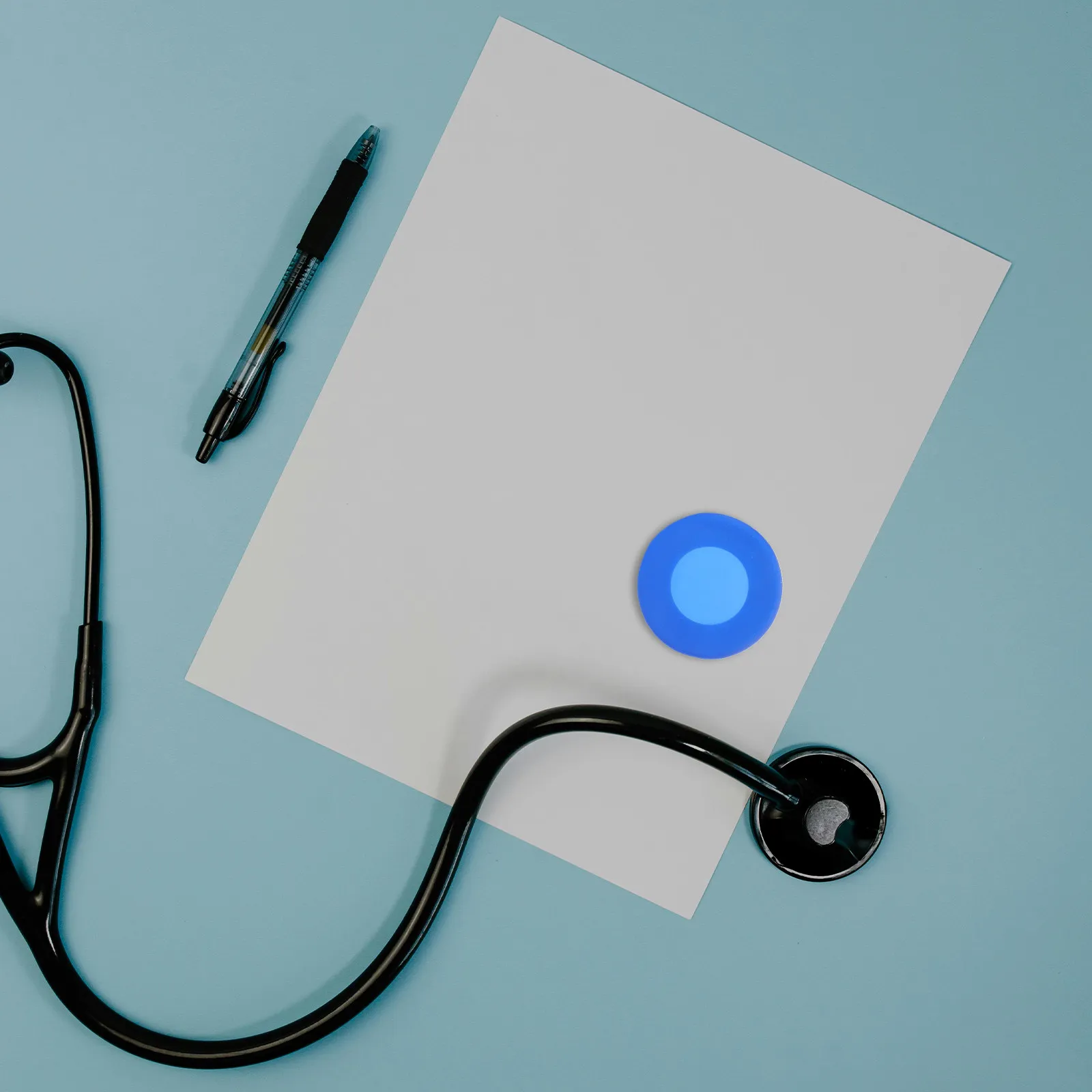 10Pcs Stethoscope Protector Soft Silicone Head Cover Replacement Diaphragm Covers Stethoscope Accessories Clinic Use