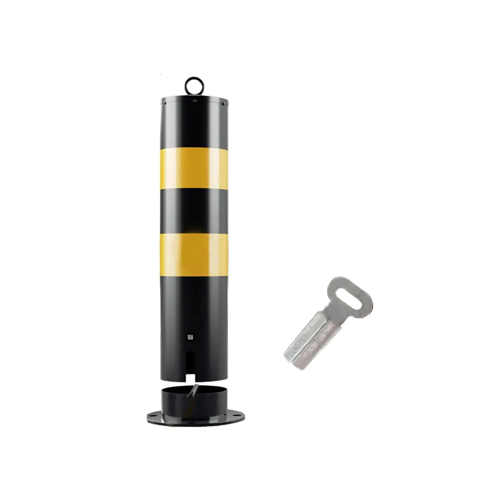 Safe Bollard Post Safety Barrier Post Traffic Bollard Parking Barrier for Traffic Area Sidewalks Outdoor Hotels Supermarkets