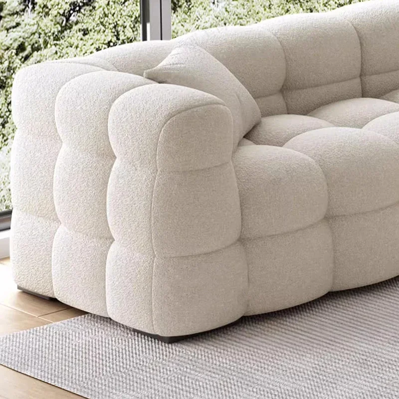 Velvet Lounge Biała Sofa Cloud Corner Floor Pokój Kanapa Sofa Sekcyjna Love Seat Articulos Para El Hogar Lounge Suites Meble