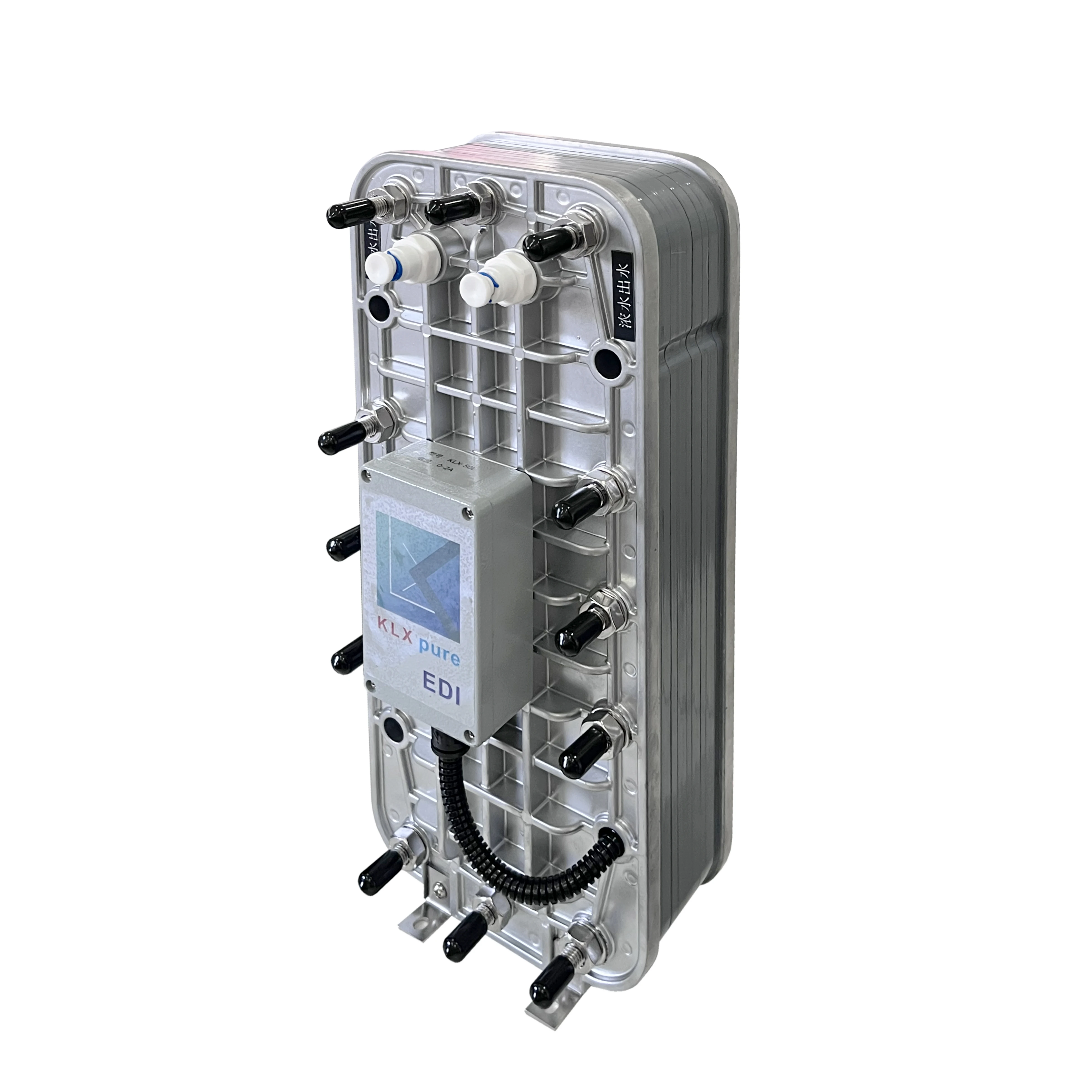 Lab Electrodeionization EDI Module 50L HUAMO KLX 50 50L Ultra Clean Water EDI Module Continuous Electrodeionization