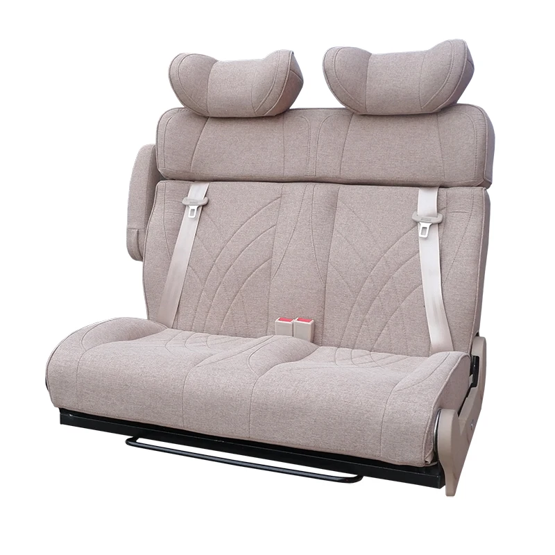 AutoLiuMa Business Style Comfortable Transit Truck Rv Camper Seat Bed with Seatbelts Luxury Motorhome Rv Seats for Sale