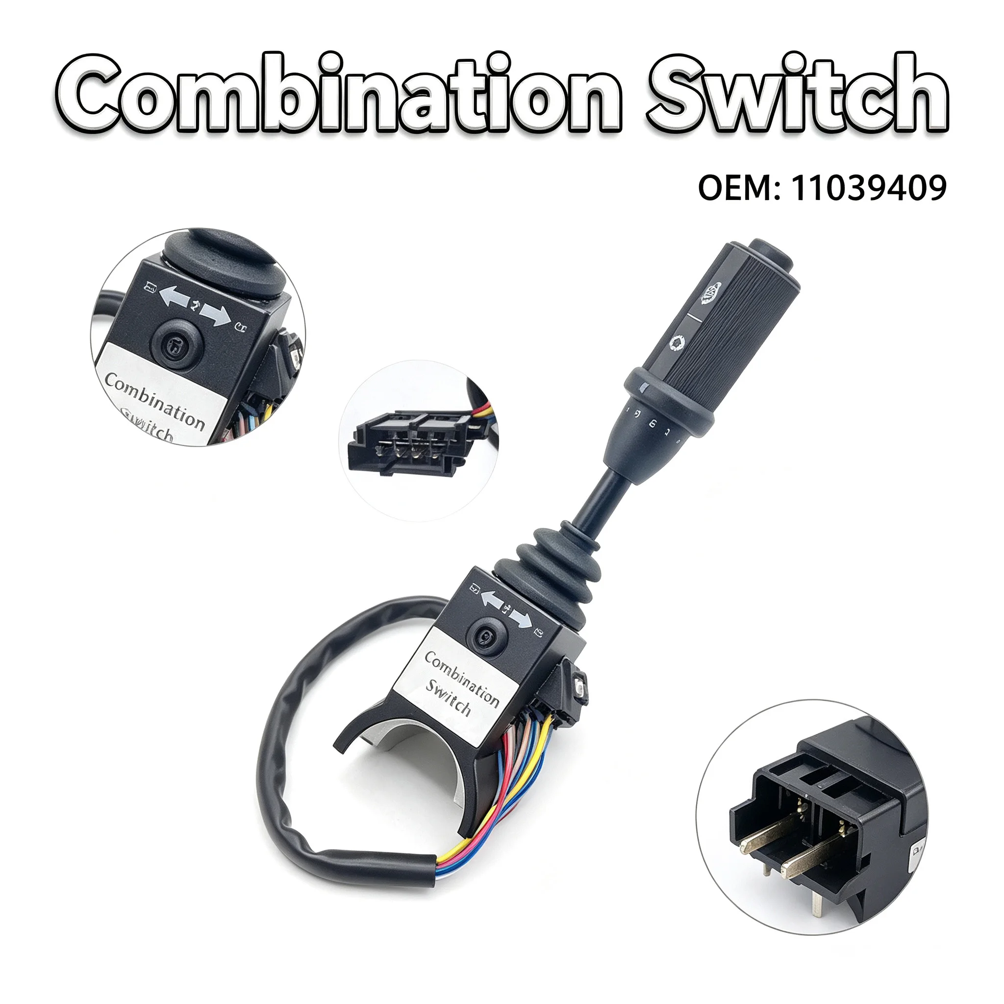 Gear Selector Switch 11039409 for Volvo For loader Platforms Supporting Standard Diagnostic Communication Protocols and Pinouts