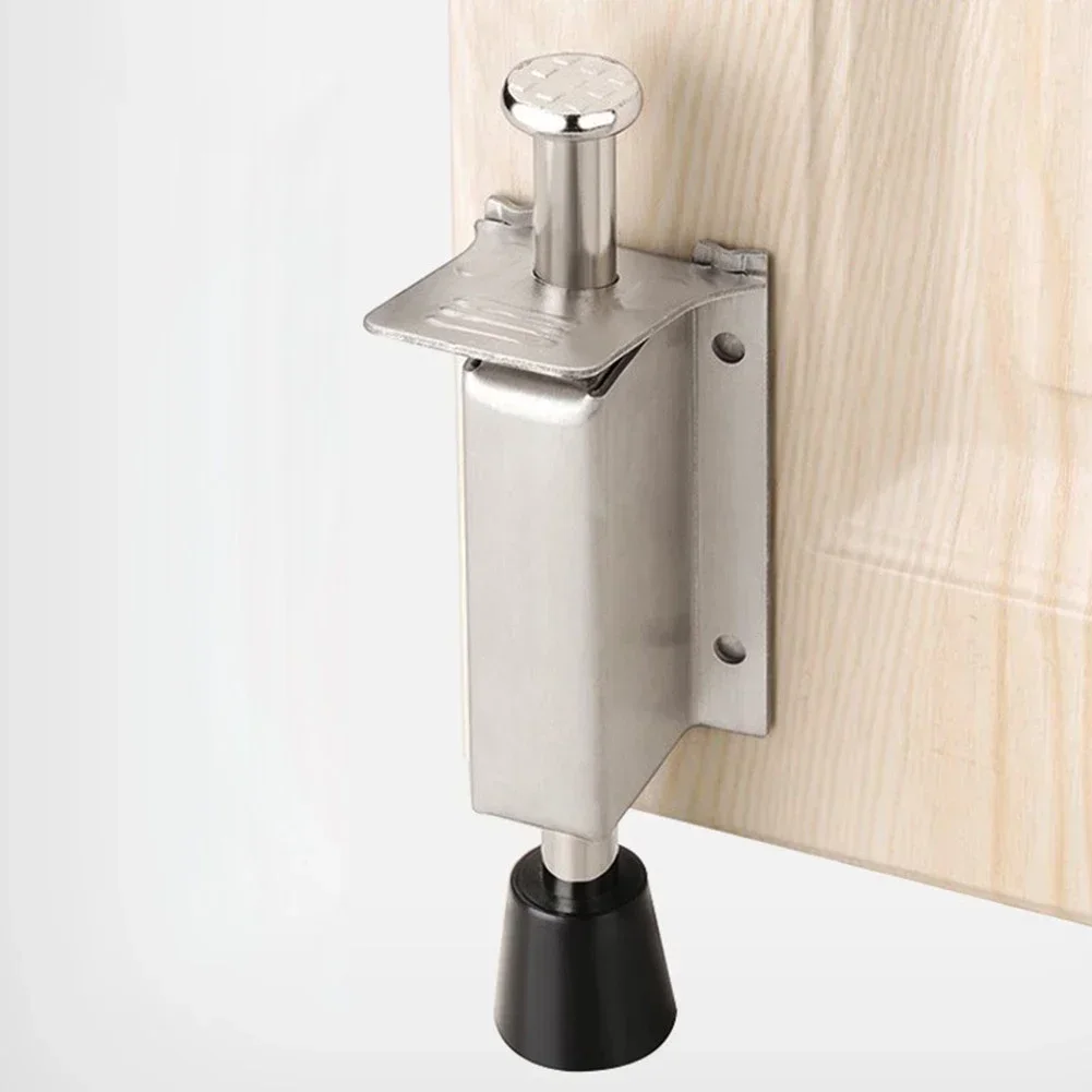 Gate Stay Fixed Door Holder Stainless Steel Door Foot ///////Holder /////////Stop ///////Catch Latch Doorstop Furniture Hardware