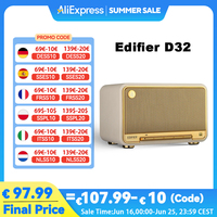 Edifier D32 Desktop Wireless Bluetooth Speakers 60W RMS Hi-Res Auido LDAC Codecs Type-C Aux Inputs Support Airplay