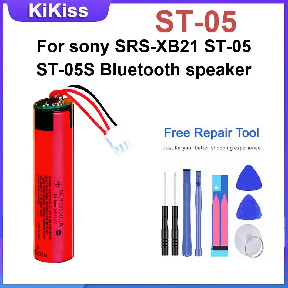 

Аккумуляторы ST-05 для Sony SRS-XB21 ST-05S, новые, в комплекте с полным набором инструментов.