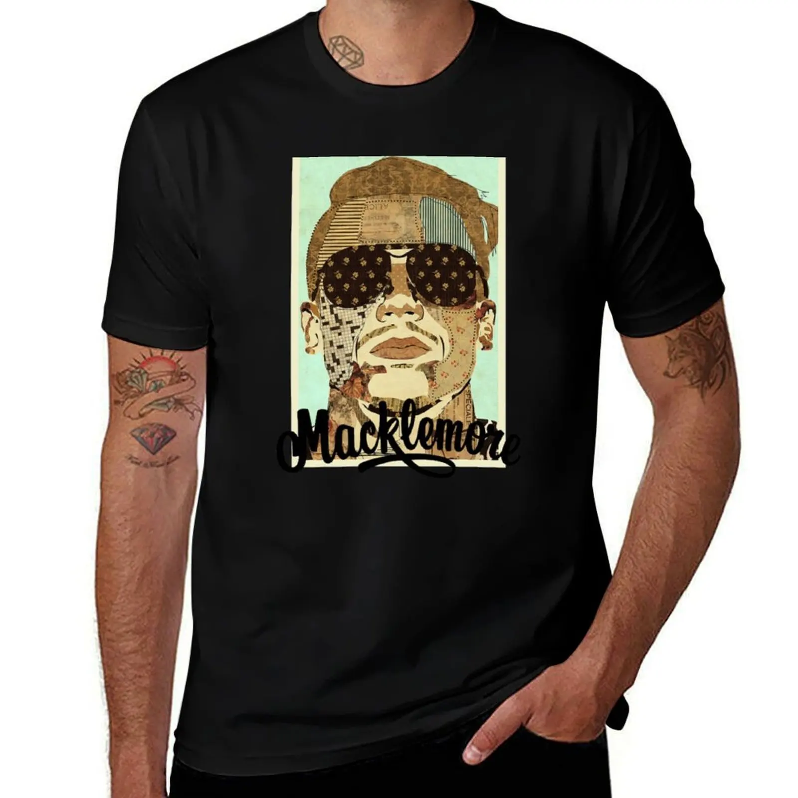 

The Beautiful Macklemore Art . T-Shirt Basic Short Sleeve T-Shirt for Men