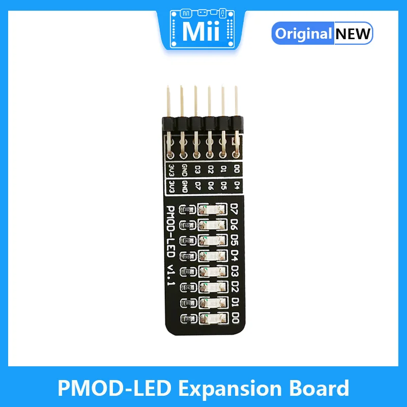 PMOD-LED Expansion Board ICESugar FPGA Expansion Module Standard PMOD Interface 8 bit LED