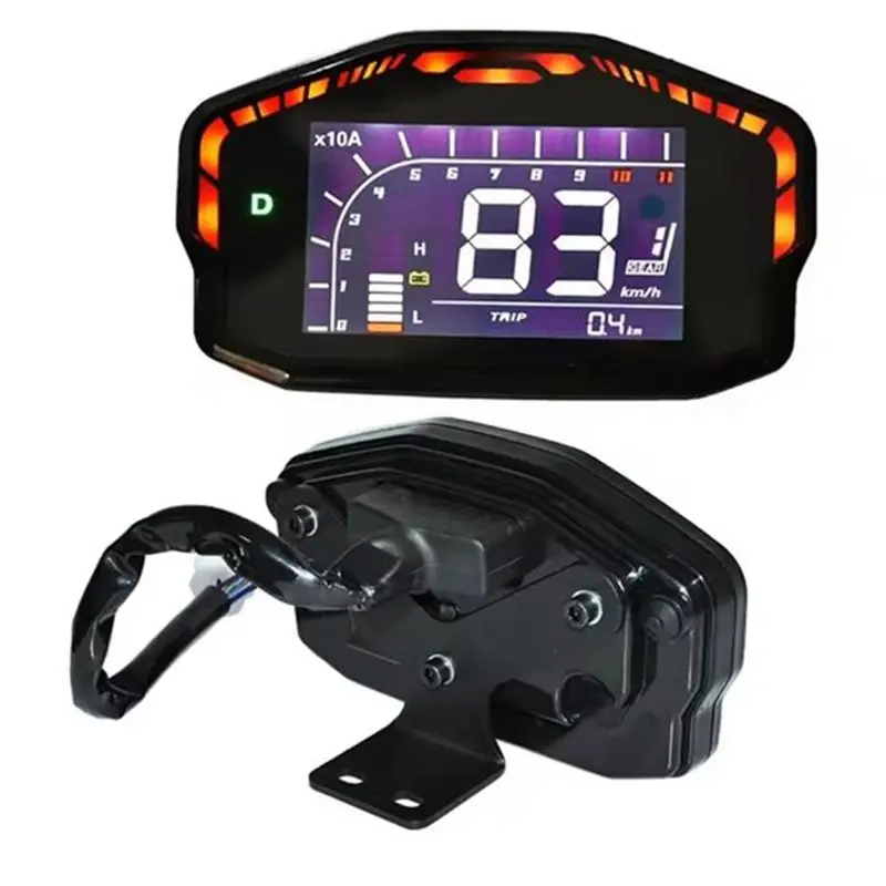 【AC77 Top !! 】CAN Single-Wire Communication Electric Motorcycle/Remote Drive Controller With Digital Speedometer Display(With