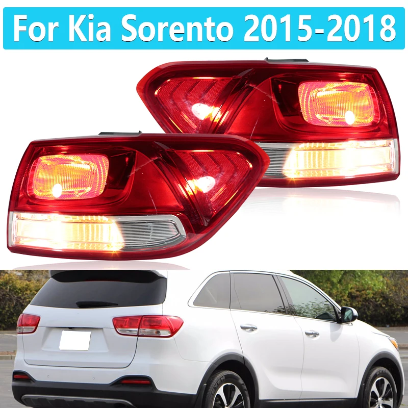 

Halogen Tail Light For Kia Sorento 2015 2016 2017 2018 Car Rear Bumper Brake Stop Lamp Outside Taillight Taillamp