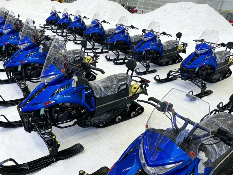 300CC Snow Mobile ATV Tracked Snow Vehicle Skidoo 300CC Engine All Terrain Off-road For Adult view 3