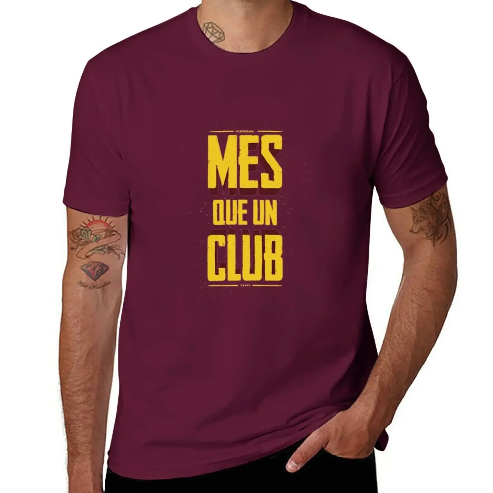 

New MES QUE UN CLUB T-Shirt custom t shirts boys white t boys mens big and tall