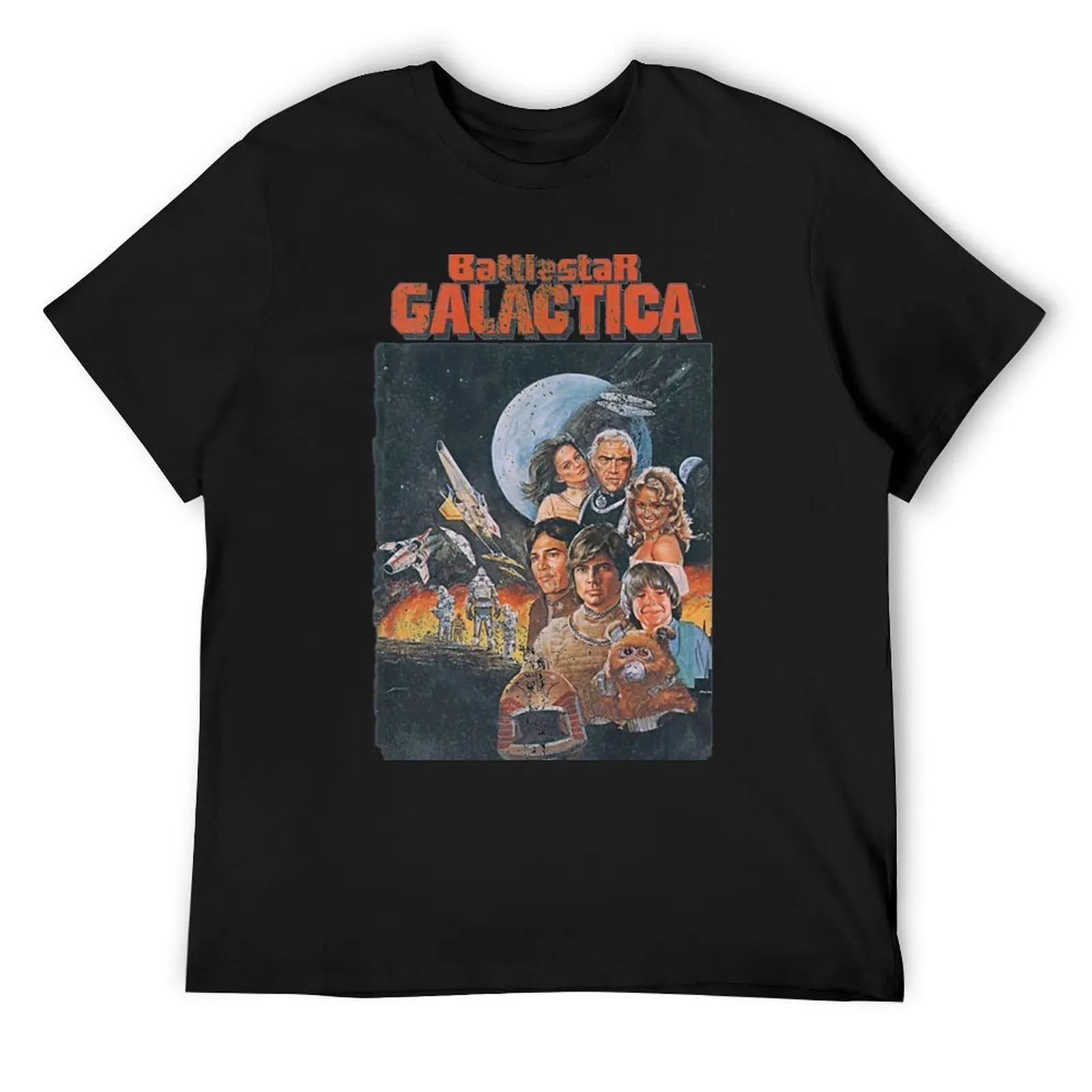 

Vintage Distressed Battlestar Galactica T-Shirt