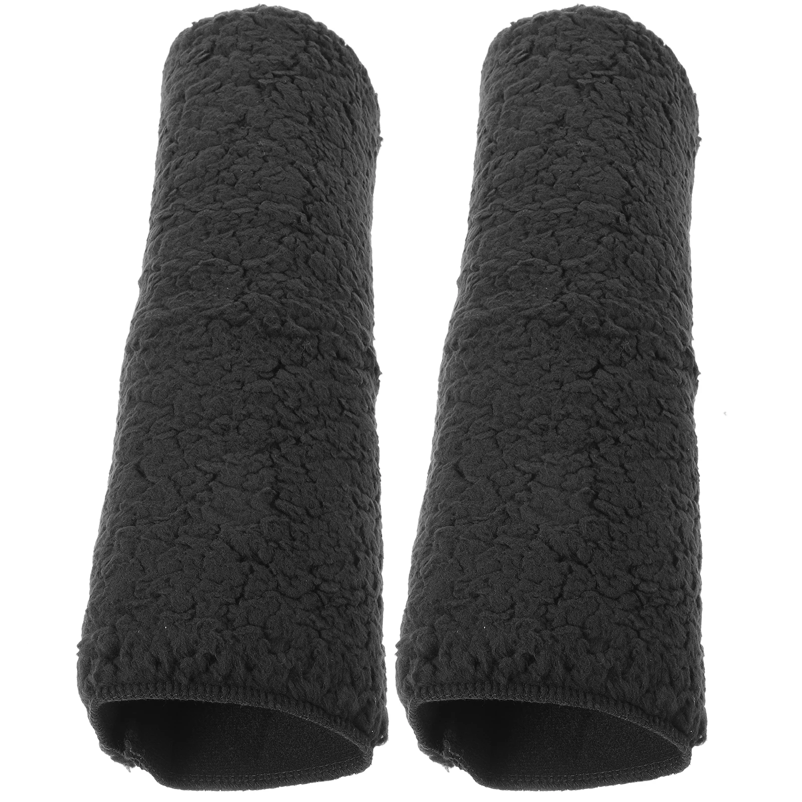 

2 шт. складной чехол на ручку инвалидной коляски для пожилых людей, нескользящие утолщенные ручки, многоразовые аксессуары, черный набор