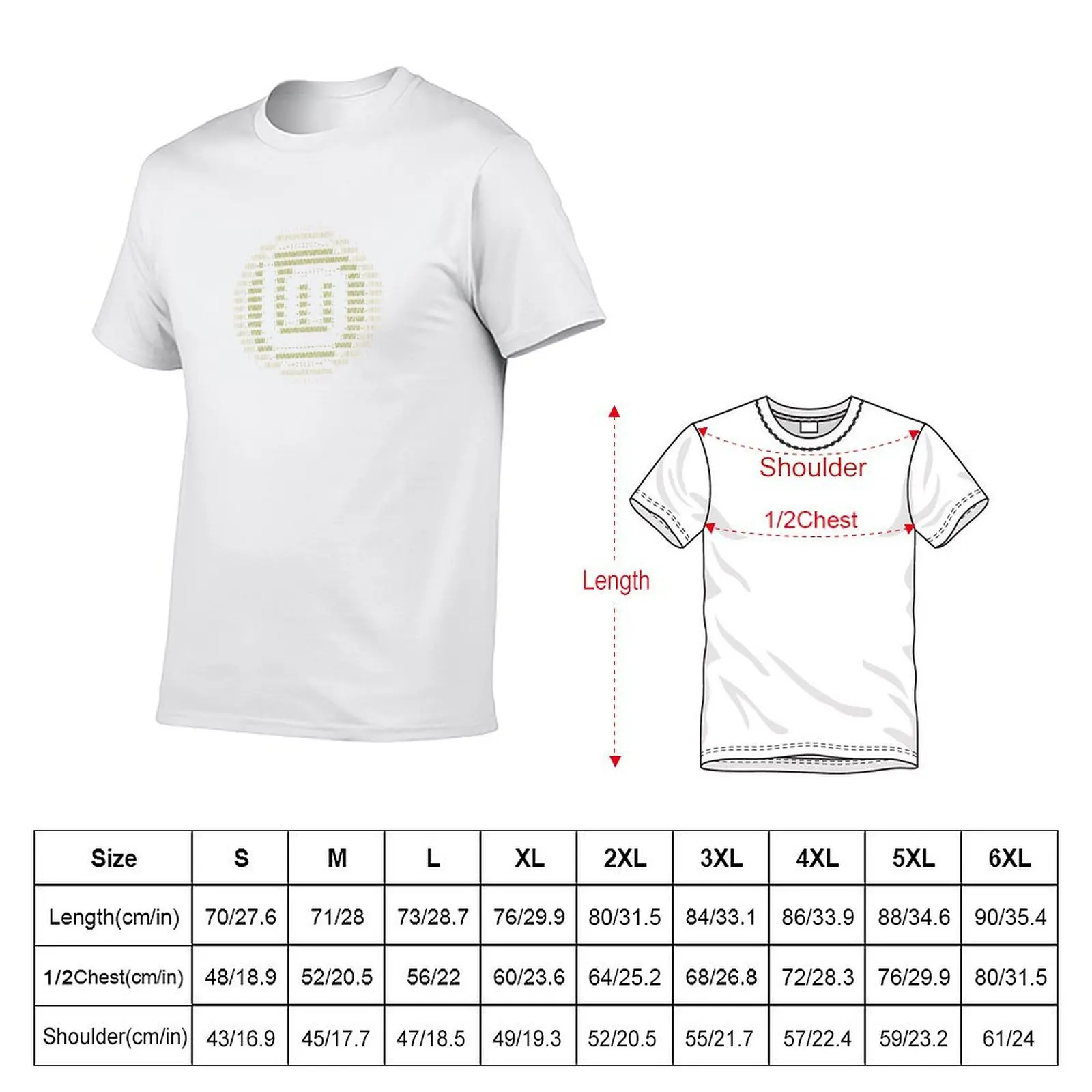 Linux Mint Neofetch ASCII Art Logo T-Shirt man t shirts high quality luxury brand man t shirts cotton T-Shirt