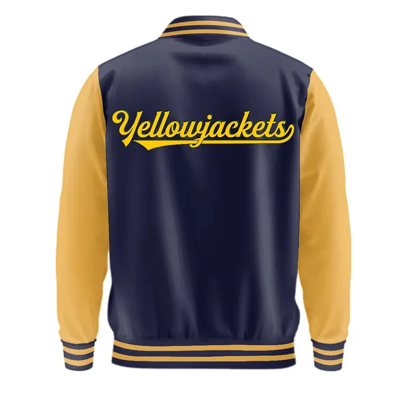 애니메이션 코스프레 Yellowjackets 3D 미국 Tv 시리즈 유니섹스 코스프레 의상 스웨터 야구 유니폼 자켓 남성 여성 Trac 72th