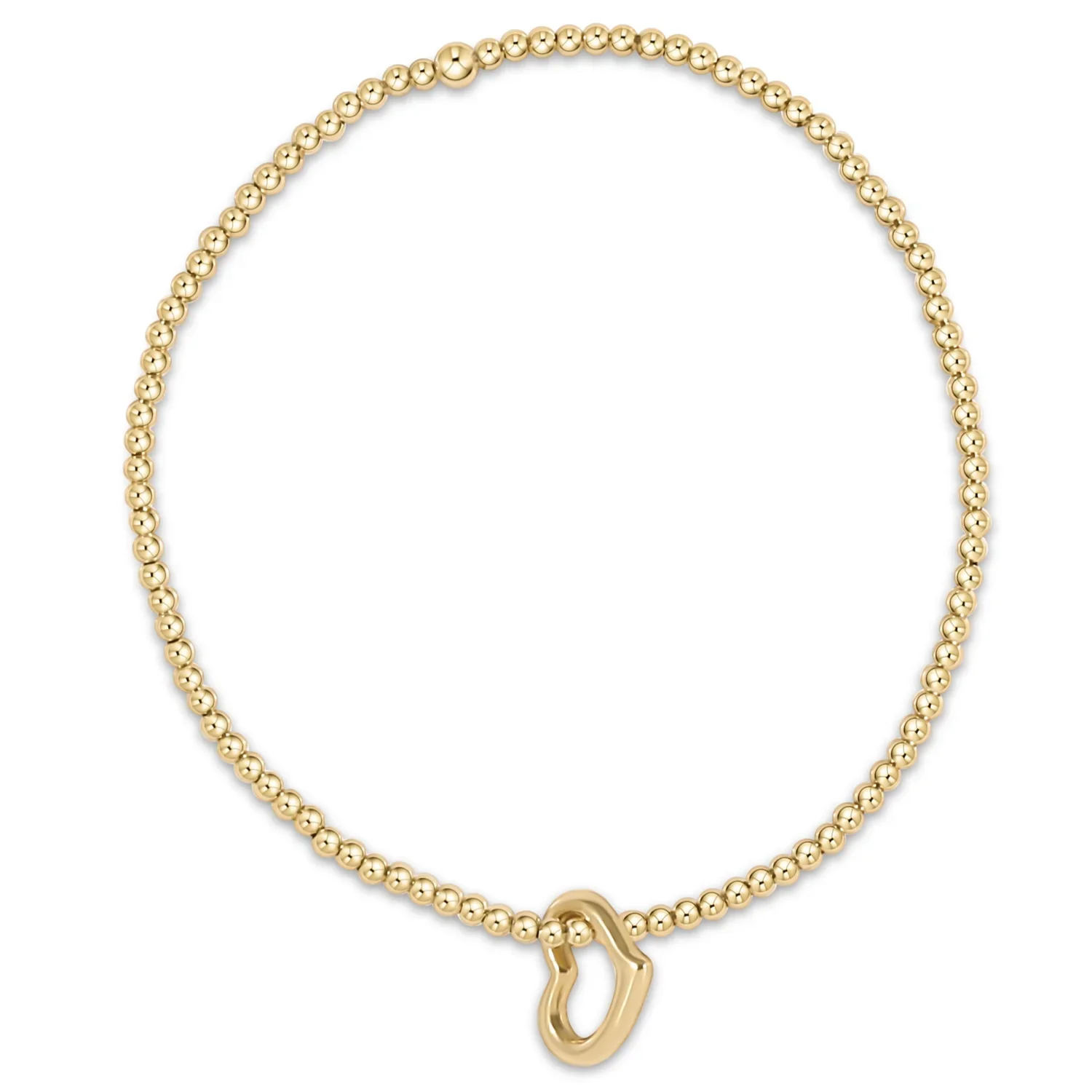

YEEVAA Classic 2.5mm Bead Bracelet, Love Charm,Fashion Jewelry Gift for Women Daily Layering