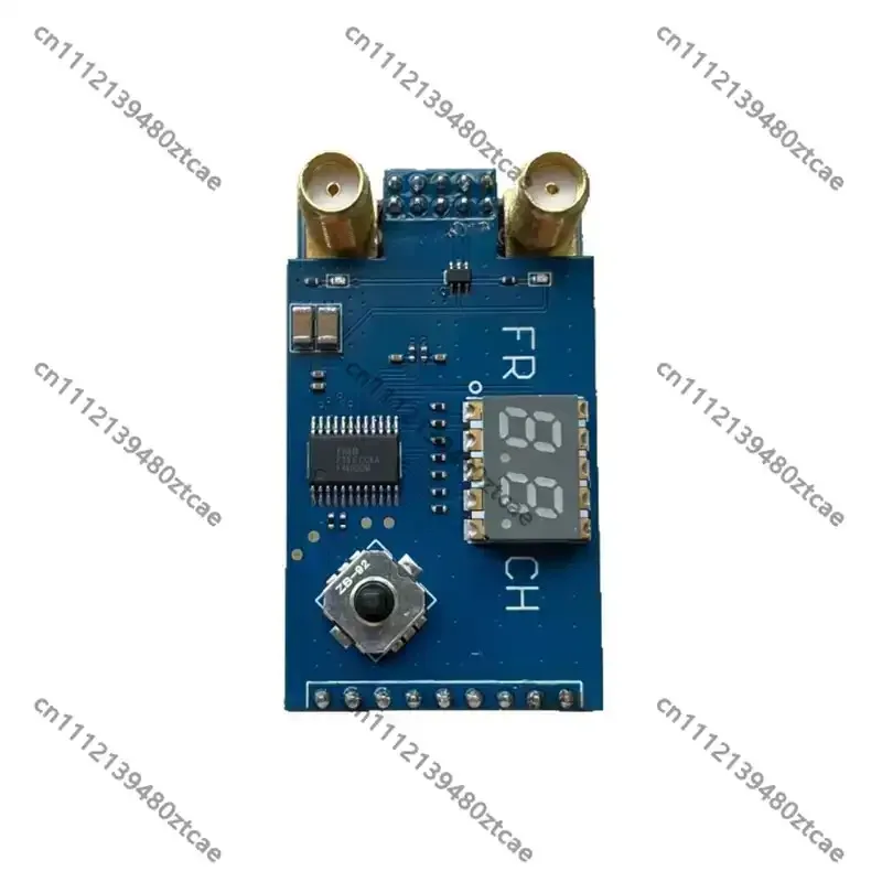 Dual Antenna Analog Audio Video Transmission Receiver, Analog AV Wireless Receive Module for FPV Racing Drone