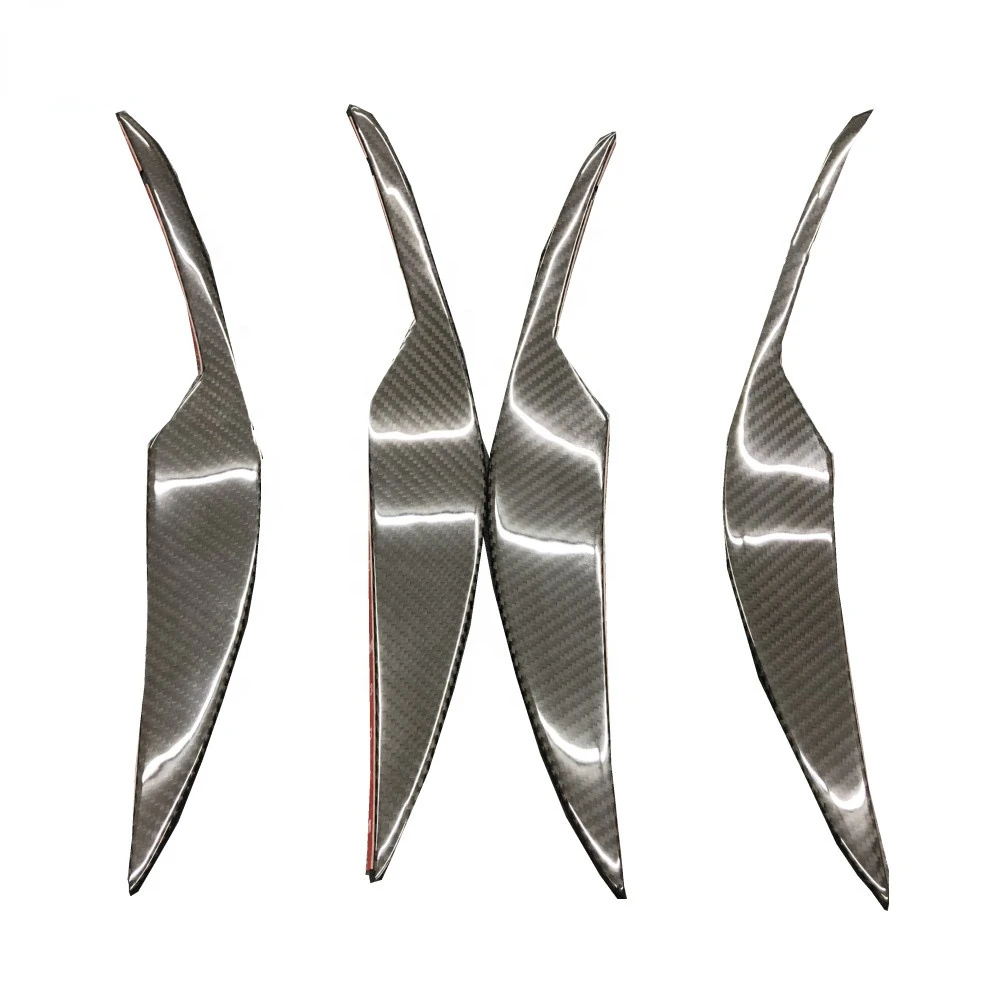 

High Quality Front Bumper Carbon Fiber Canard For BMW M3 M4 G80 G82 Bumpers Decorate The Cover